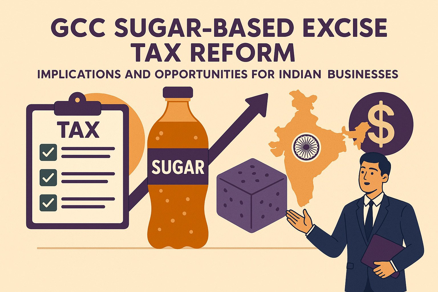 GCC Sugar-Based Excise Tax Reform: Implications and Opportunities for Indian Businesses